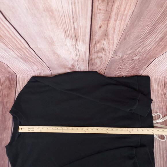 *READ* DBYDGNAK Unisex Size Large Black Back Lace Up Sweatshirt - Picture 16 of 16